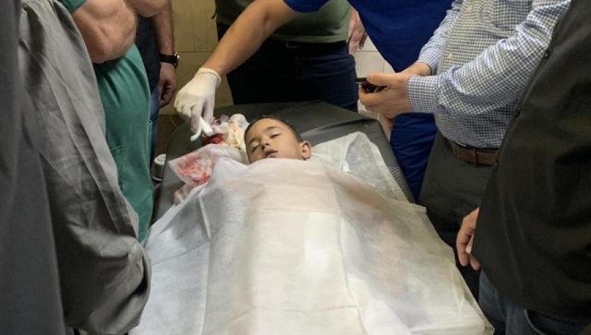 استشهاد طفل سقط من علو خلال مطاردة الاحتلال لطلبة بتقوع