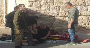 إصابة شاب فلسطيني برصاص الاحتلال الصهيوني شمال الخليل