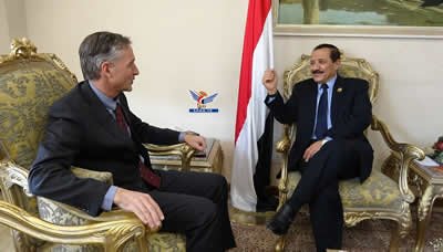 وزير الخارجية يلتقي الممثل المقيم لبرنامج الأغذية العالمي