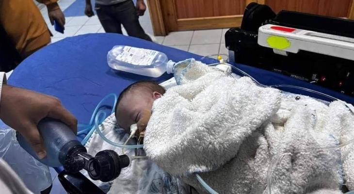 استشهاد رضيع فلسطيني اختناقاً بغاز الاحتلال الصهيوني