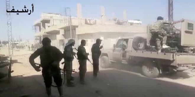 استشهاد ثلاثة مدنيين سوريين ومصرع وإصابة عشرات الإرهابيين بريف حلب