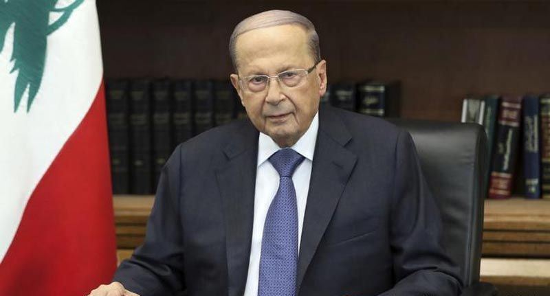 الرئيس اللبناني يعلن الموافقة على الصيغة النهائية لاتفاقية ترسيم الحدود البحرية