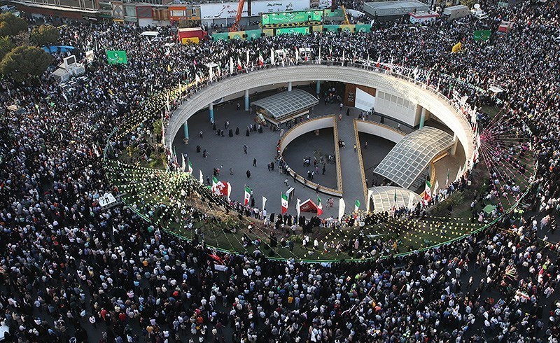 احتفال كبير بمناسبة المولد النبوي الشريف في العاصمة الإيرانية طهران