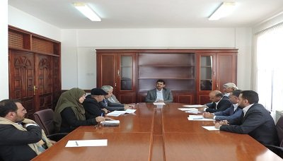 النائب العام يتلقى رئيس وأعضاء لجنة الحقوق والحريات بمجلس الشورى