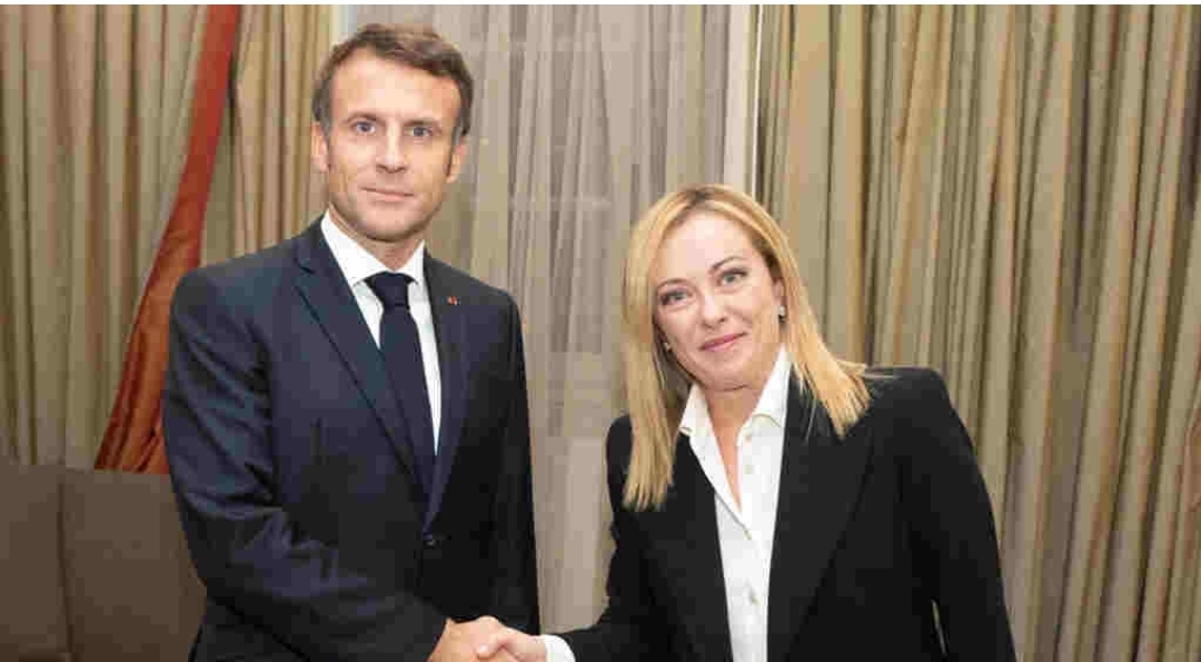 ماكرون يلتقي رئيسة وزراء إيطاليا الجديدة بعد ساعات على تنصيبها