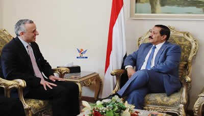 وزير الخارجية يلتقي مدير برنامج الأمم المتحدة لخدمات المشاريع