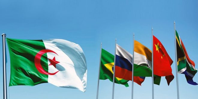 الجزائر تقدم طلبا رسميا للانضمام إلى مجموعة “بريكس”