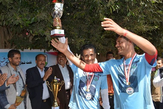 كلية الطب والعلوم الصحية بجامعة إب تحرز بطولة الشهيد الرئيس الصماد