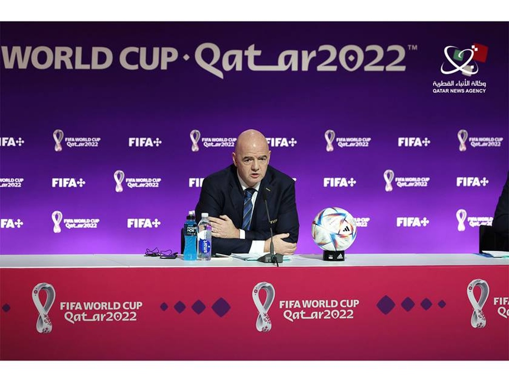 رئيس الفيفا: واثقون أن كأس العالم “قطر 2022” سيكون الأفضل بتاريخ المونديال