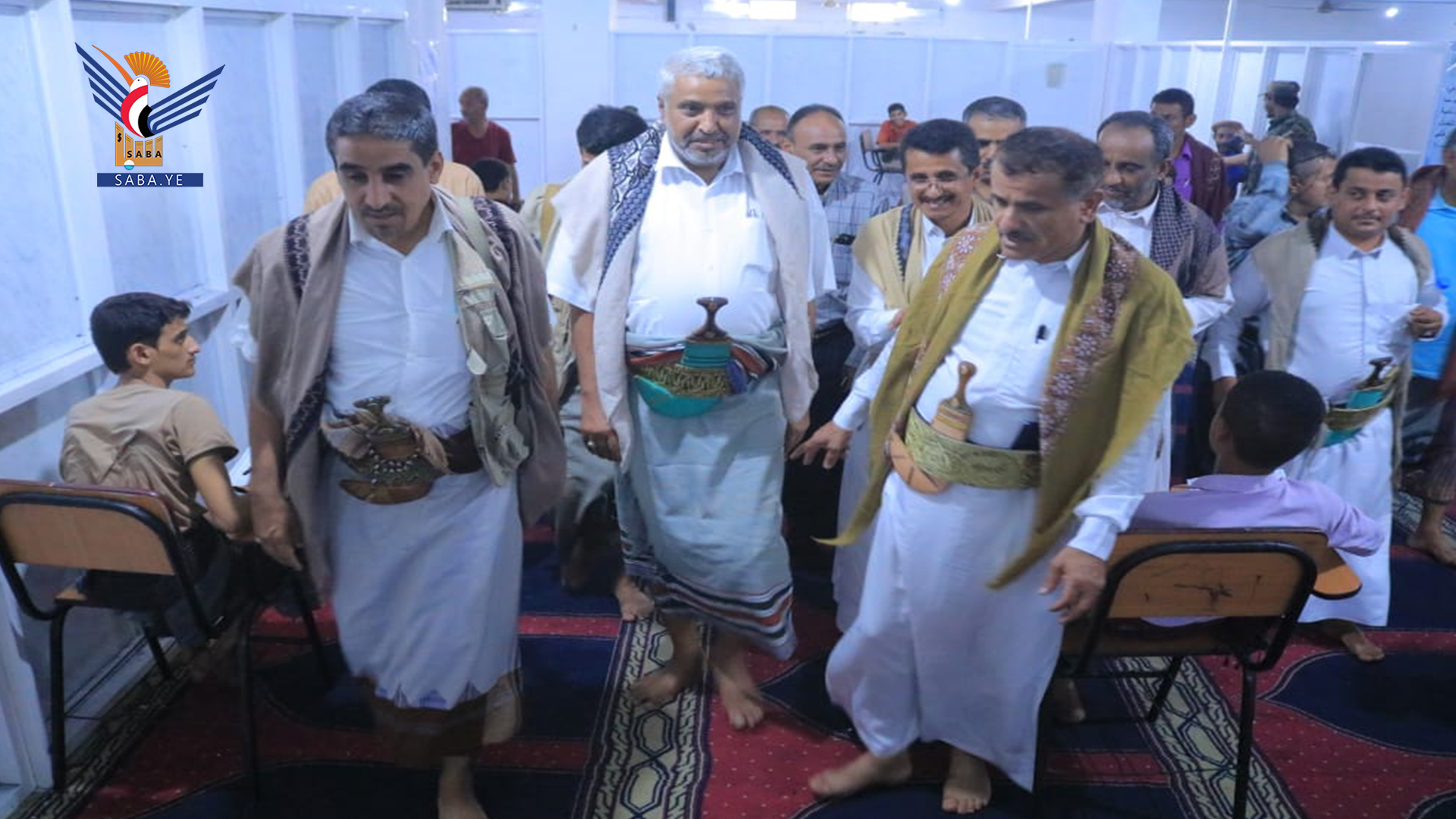 تفقد سير الاختبارات بمدرسة شهيد القرآن بالحديدة