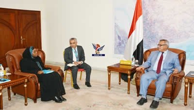 رئيس الوزراء يستقبل الممثلة المقيمة الجديدة لليونيسيف