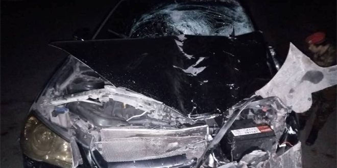 مقتل ثلاثة أشخاص وإصابة آخر جراء حادث على طريق دمشق – بيروت