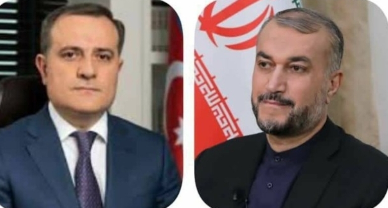 عبداللهيان يؤكد لنظيره الاذربيجاني رفض بلاده للتواجد الاجنبي في المنطقة