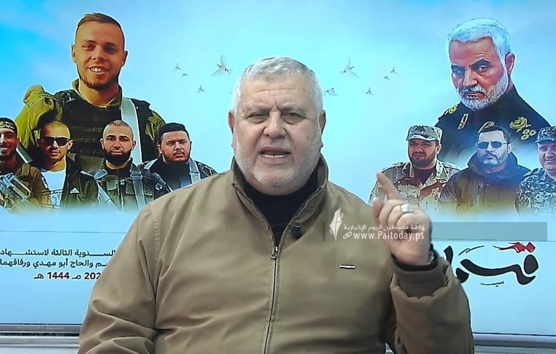 البطش: الشهيد سليماني لم يتراجع عن خيار الدفاع عن فلسطين ودعم المقاومة