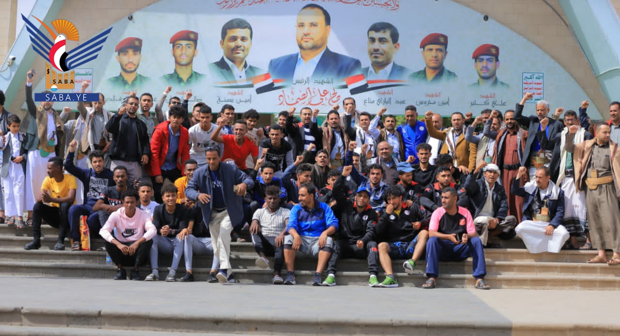 منتخبات المحافظات تزور ضريح الشهيد الصماد والجامع الكبير في صنعاء