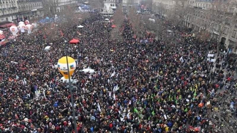 تظاهرات في فرنسا احتجاجا على مشروع قانون التقاعد