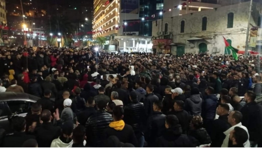 جماهير فلسطين في كل المدن تلبي نداء عرين الاسود