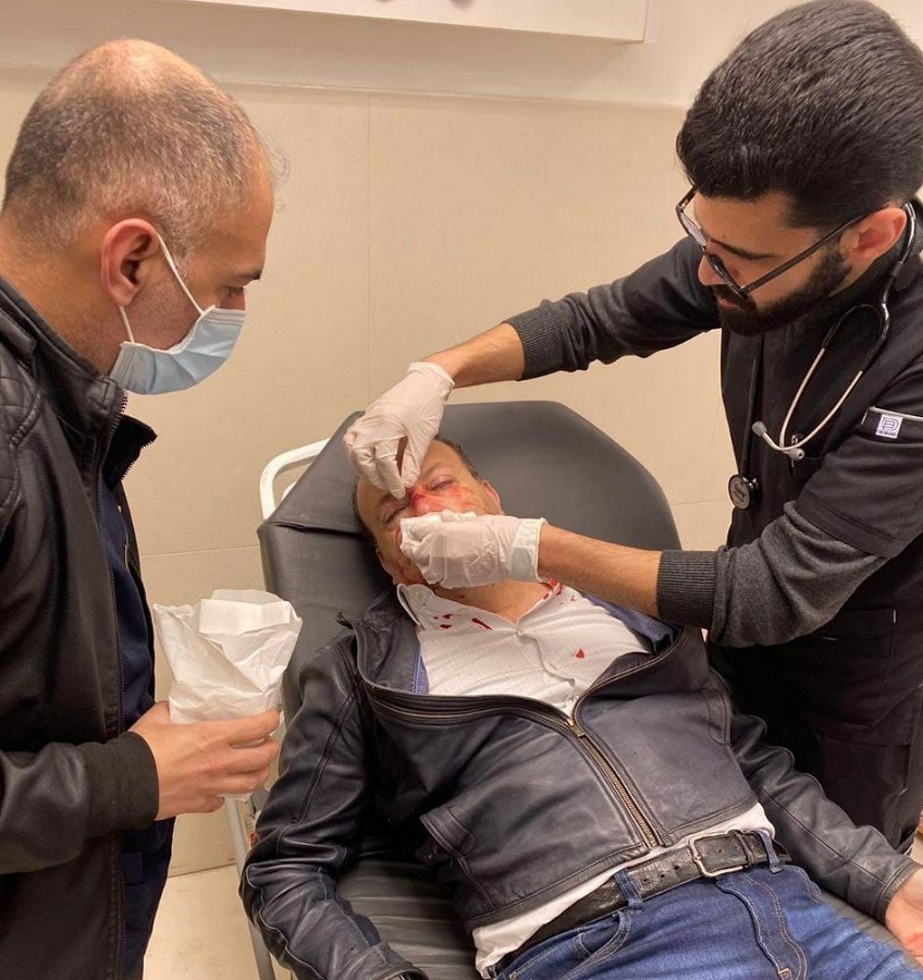 إصابة فلسطينيين في إعتداءات للعدو الصهيوني على مسيرة وسط الخليل بالضفة المحتلة