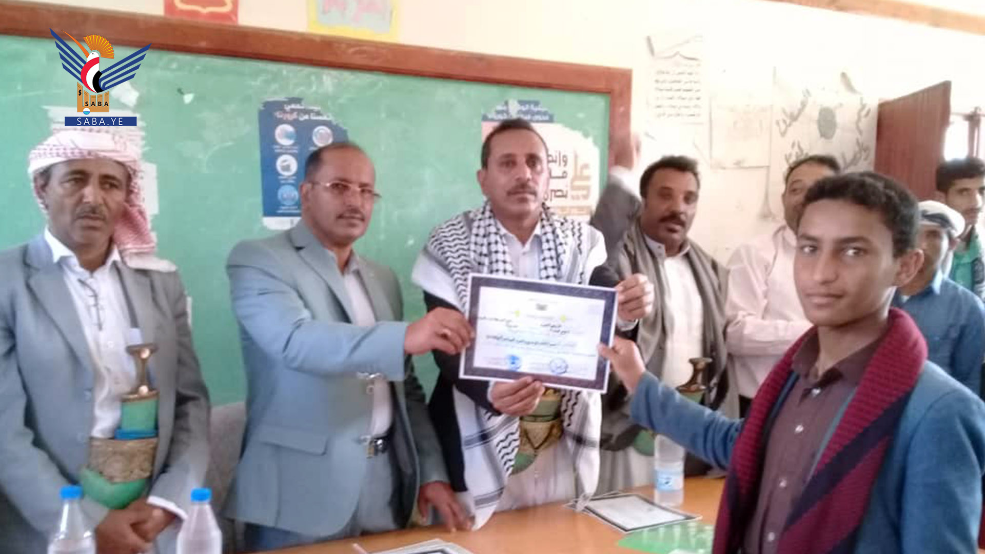 تكريم اوائل مدارس جيل القرآن في أفلح الشام بحجة