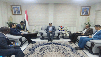 وزير الصحة يلتقي نائب ممثل اليونيسيف وممثل أطباء بلا حدود الإسبانية