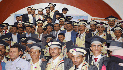 المعهد الصحي بصنعاء يحتفل بتخرج الدفعة السابعة تمريض