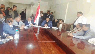 وزير المالية يلتقي وزير الشؤون الاجتماعية وقيادة صندوق رعاية المعاقين