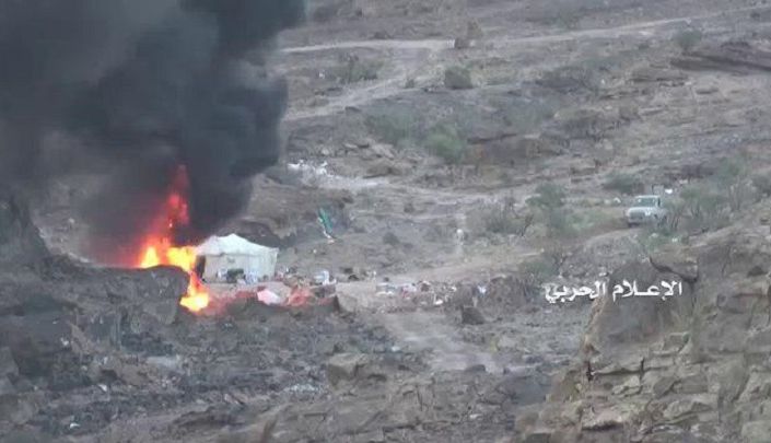 مصرع وجرح عشرات المرتزقة بانكسار زحف بنجران