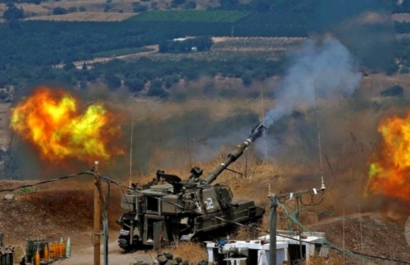 مدفعية العدو الصهيوني تقصف أطراف جنوب لبنان