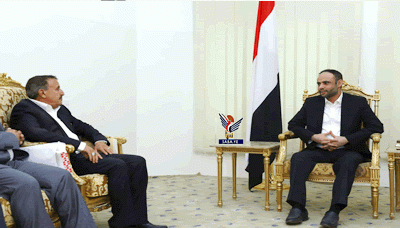 الرئيس المشاط يلتقي رئيس جهاز الأمن السياسي
