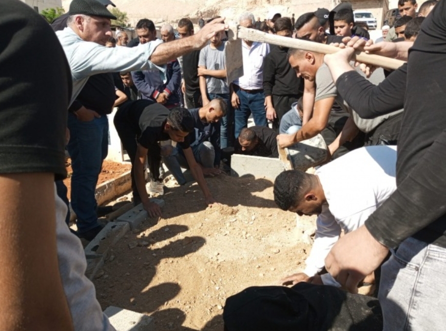 تشييع الشهيد الفلسطيني جبريل اللدعة في أريحا