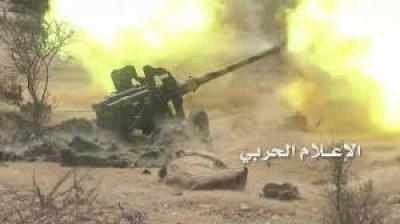الجيش واللجان الشعبية يدكون بالمدفعية تجمعات المرتزقة في نجران