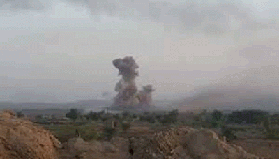 إصابة مواطن بغارة لطيران العدوان في سحار صعدة