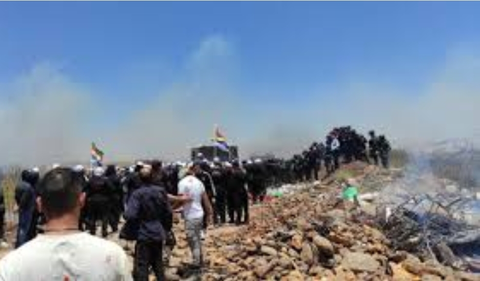 إصابات واعتقالات خلال مواجهات بين اهالي الجولان المحتل والعدو الصهيوني