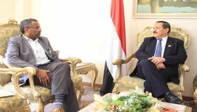 وزير الخارجية يلتقي الممثل المقيم للمفوضية السامية للأمم المتحدة
