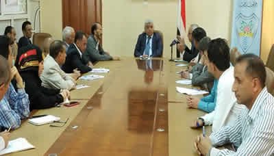 الزراعة تناقش التدخلات الممكنة للاستفادة من مياه السيول