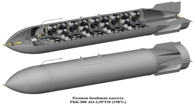 ما الفرق بين الذخائر العنقودية الروسية والأمريكية؟