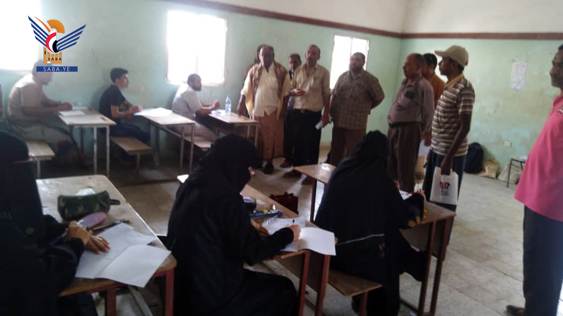 تدشين الاختبارات النهائية لطلاب المعاهد الفنية والمهنية بالحديدة