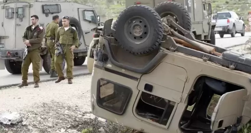 إعلام العدو: إصابة خمسة جنود صهاينة خلال مهمة عسكرية شمال فلسطين المحتلة
