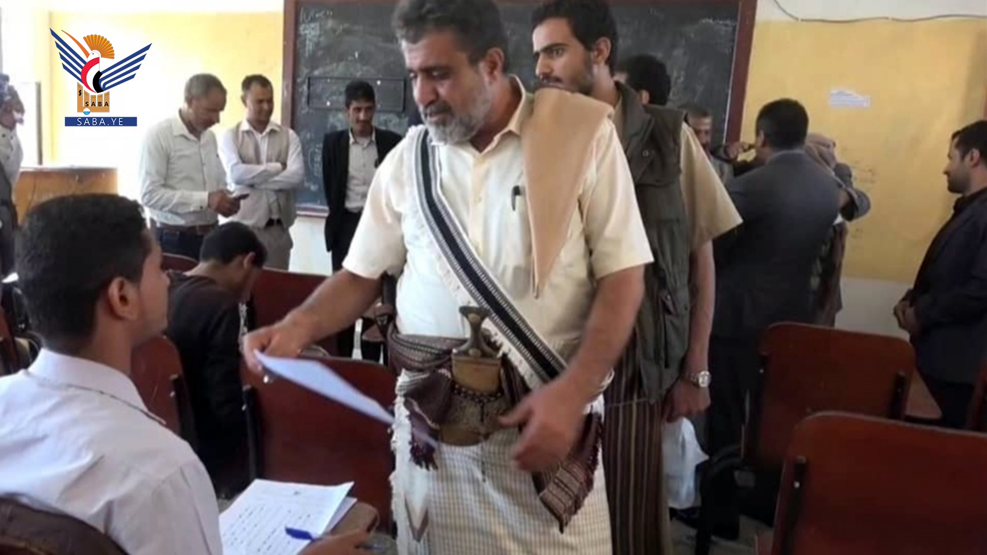 تدشين اختبارات القبول بكلية الطب بجامعة البيضاء