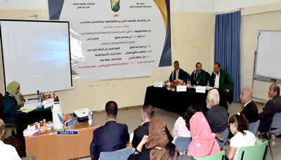عضو السياسي الأعلى الرهوي يطلع على خطة رئاسة جامعة صنعاء