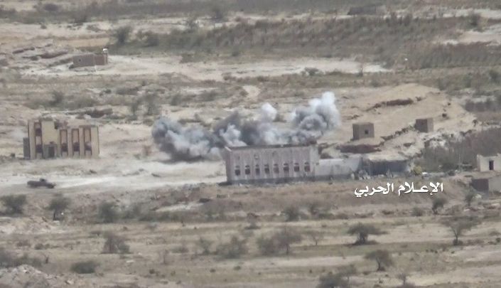 قتلى وجرحى مرتزقة بانكسار زحف في الشرفة بنجران
