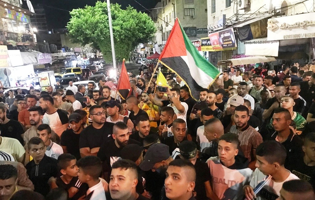 جنين: مسيرة منددة بإعدام الشهيد الفلسطيني عز الدين كنعان