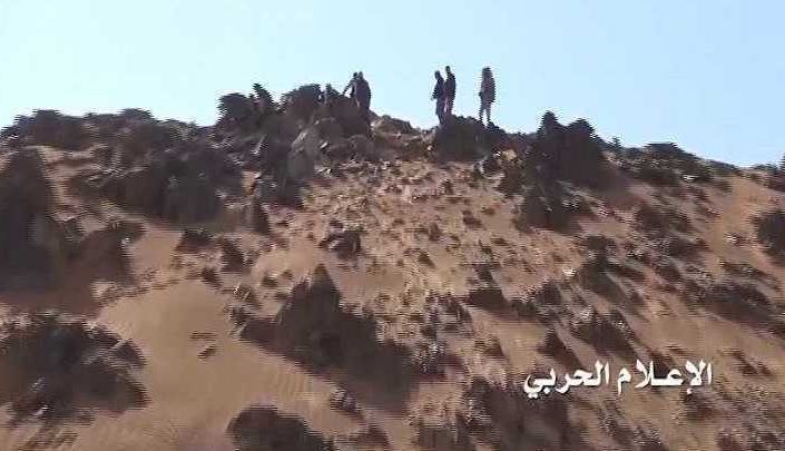 عملية هجومية على مواقع مرتزقة العدوان في الجوف