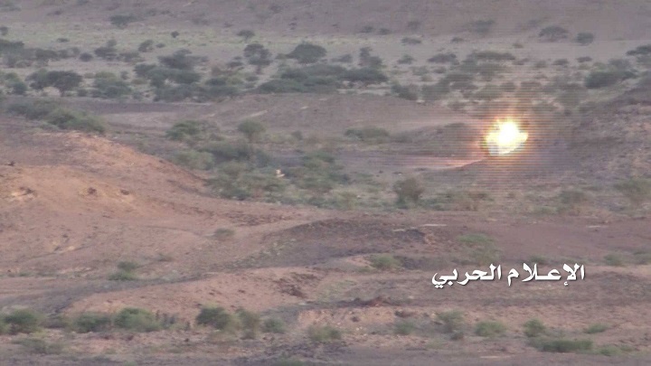 عملية هجومية على مواقع مرتزقة العدوان في الجوف