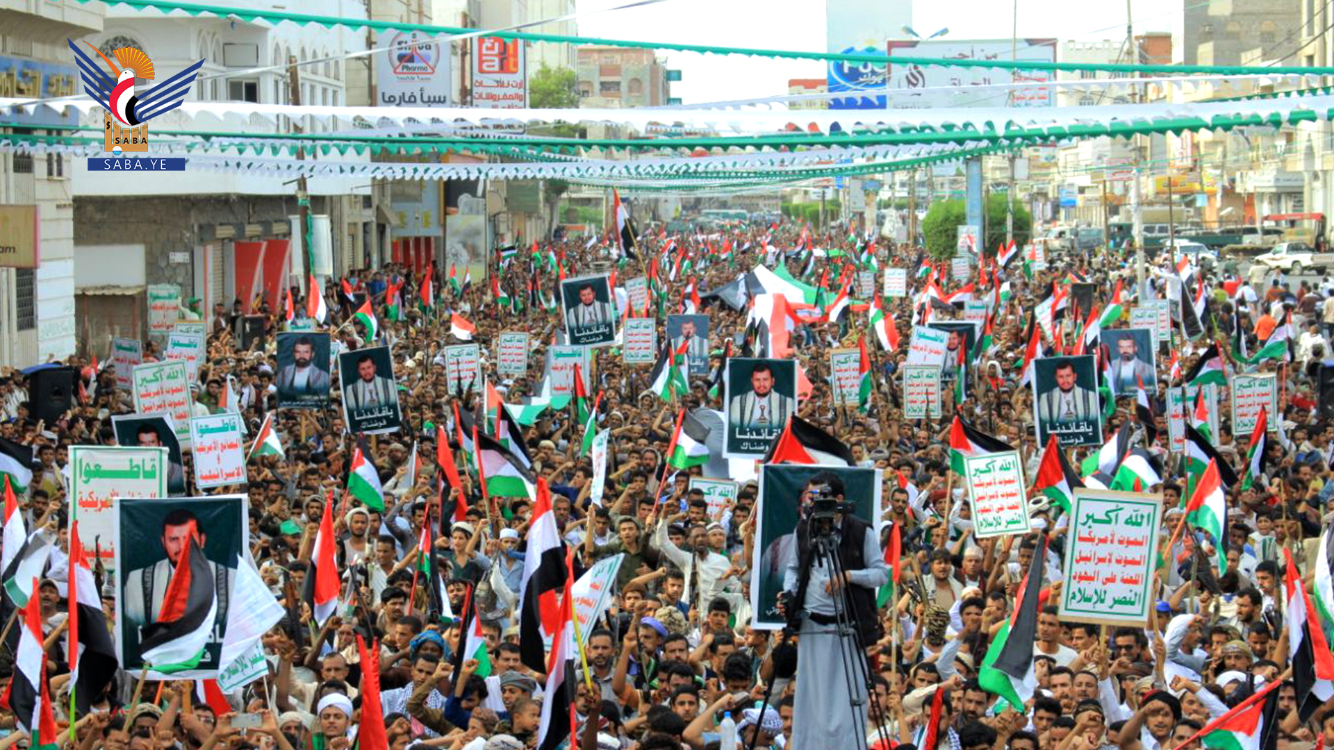 مسيرات حاشدة بالمحافظات المحتلة دعما للشعب الفلسطيني وتنديدا بجرائم الكيان الصهيوني