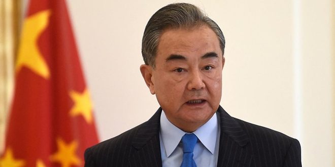 وزير الخارجية الصيني: الظلم التاريخي على الشعب الفلسطيني لا يمكن أن يستمر
