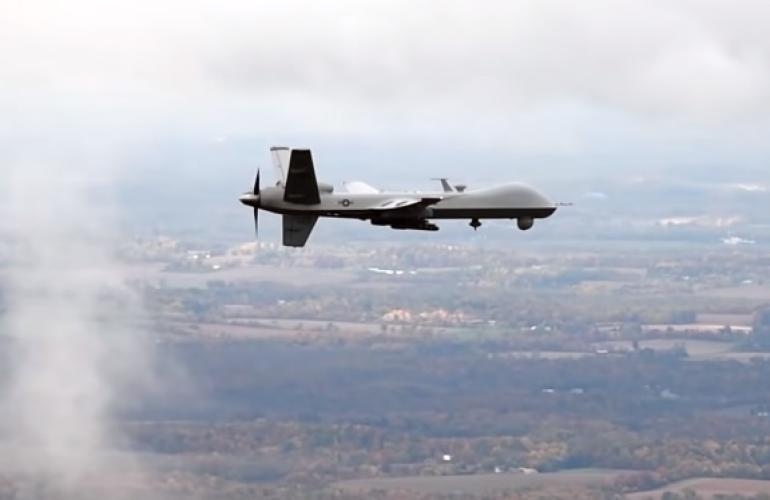 الدفاع الروسية تعلن إعتراض مسيرة أمريكية فوق البحر الأسود