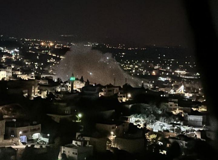 شهيدان فلسطينيان و3 إصابات بقصف صهيوني لمسجد في مخيم جنين