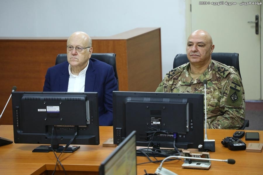 قائد الجيش اللبناني: نحافظ على جهوزيتنا عند الحدود الجنوبية