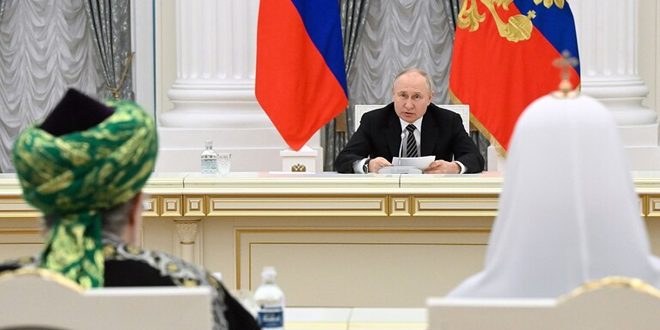 بوتين: نرفض قتل الأبرياء وترك مئات الآلاف من الناس بلا مأوى وغذاء وماء ورعاية طبية